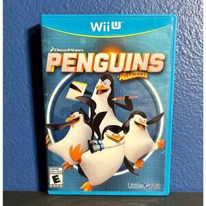 Penguins of Madagascar Nintendo Wii U Game | Complete & Great Condition 2014